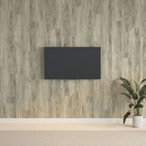 VidaXL PVC Wandpanelen Houtlook Grijs (2,06 m²) - 76% Korting