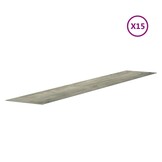 VidaXL PVC Wandpanelen Houtlook Grijs (2,06 m²) - 76% Korting