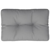 vidaXL Palletkussen Grijs 50x40x12 cm - 43% Korting!