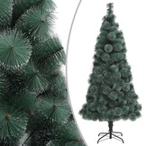 Kunstkerstboom vidaXL 120 cm Groen - 63% Korting!