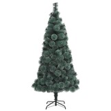 Kunstkerstboom vidaXL 120 cm Groen - 63% Korting!