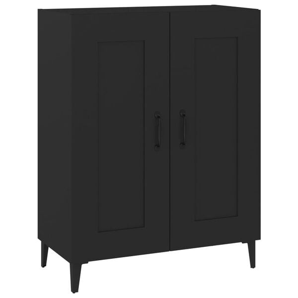 VidaXL Dressoir Zwart Bewerkt Hout - 72% Korting