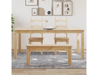 Eettafel Panama Massief Grenenhout 180x90x75 cm - 61% Korting!