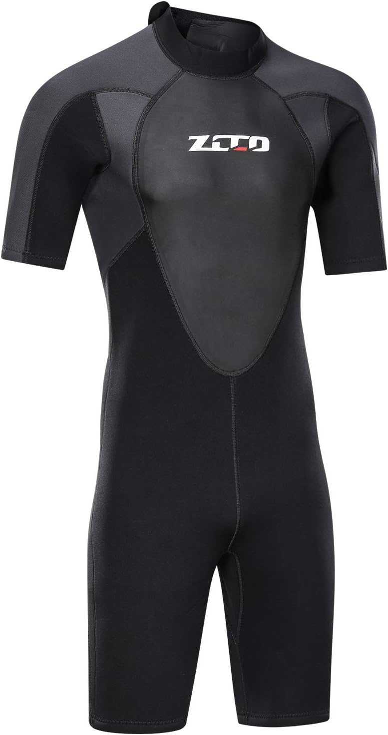 Heren Neopreenpak Shorty 3mm - Speervissen, Surfen & Meer | 36% Korting
