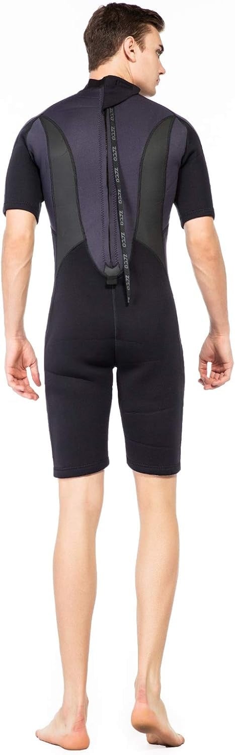 Heren Neopreenpak Shorty 3mm - Speervissen, Surfen & Meer | 36% Korting
