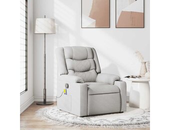 VidaXL Massagestoel Wolk Grijs - 35% Korting!