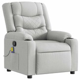 VidaXL Massagestoel Wolk Grijs - 35% Korting!