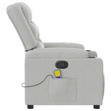 VidaXL Massagestoel Wolk Grijs - 35% Korting!