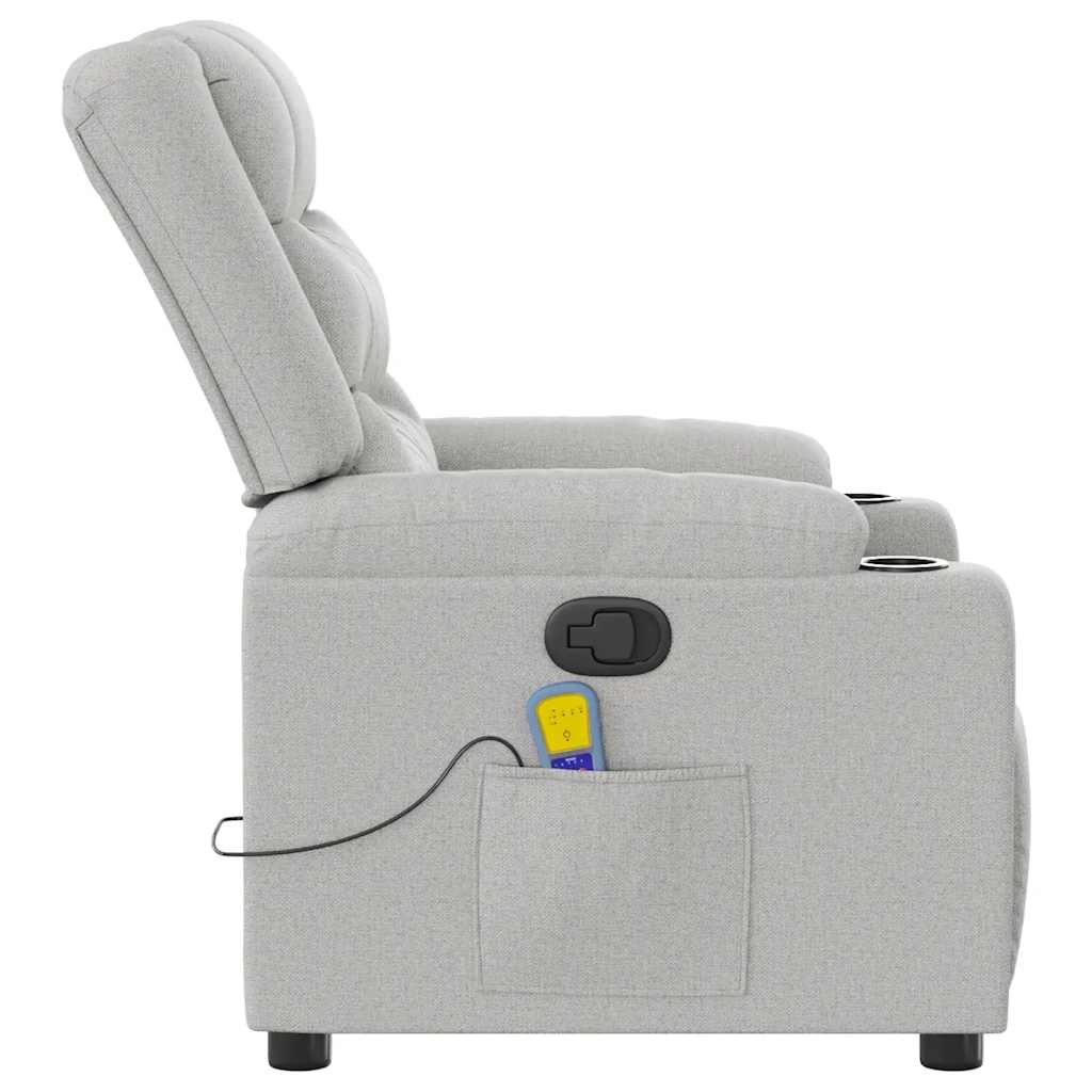 VidaXL Massagestoel Wolk Grijs - 35% Korting!