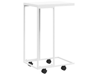 vidaXL Bijzettafel Wit (40x30x63,5cm) - 33% Korting!