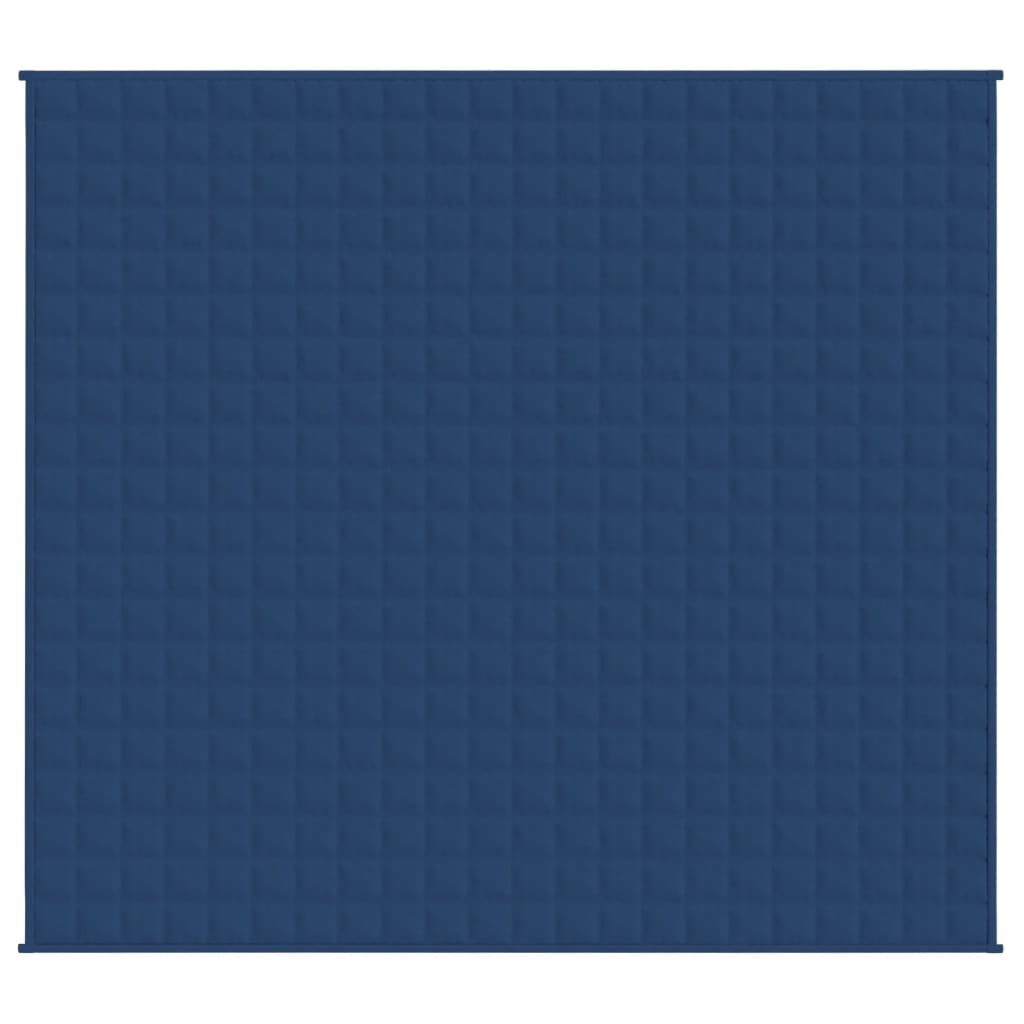 vidaXL Verzwaringsdeken Blauw 220x235cm 15kg - 52% Korting