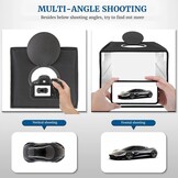 40% Korting: Lichtbox Fotostudio 40cm - 160 LEDs, 12 Achtergronden