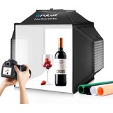 40% Korting: Lichtbox Fotostudio 40cm - 160 LEDs, 12 Achtergronden