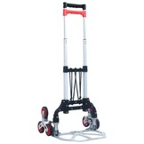 vidaXL Traptrolley Inklapbaar - 70kg - Zilver - 64% Korting!