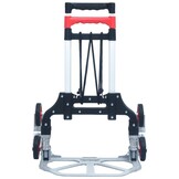 vidaXL Traptrolley Inklapbaar - 70kg - Zilver - 64% Korting!