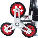vidaXL Traptrolley Inklapbaar - 70kg - Zilver - 64% Korting!