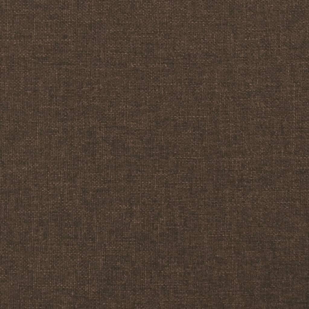 Hoofdbord stof donkerbruin - 80x5x78/88 cm (56% korting)