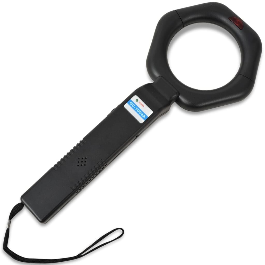 Draagbare Metaaldetector Zwart - 56% Korting