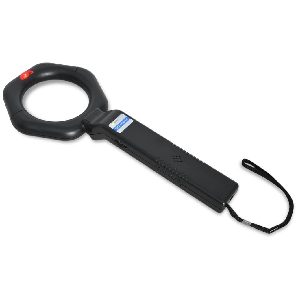 Draagbare Metaaldetector Zwart - 56% Korting