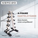 A-Frame Halterrek 5 Niveaus Staal - 40% Korting!