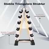 A-Frame Halterrek 5 Niveaus Staal - 40% Korting!