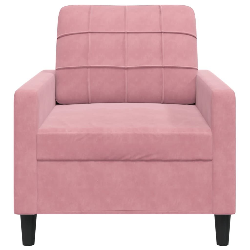 vidaXL Fauteuil Roze Fluweel - 34% Korting!