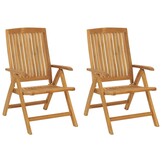 VidaXL Tuinstoelen Teakhout (2 stuks) - 35% Korting!