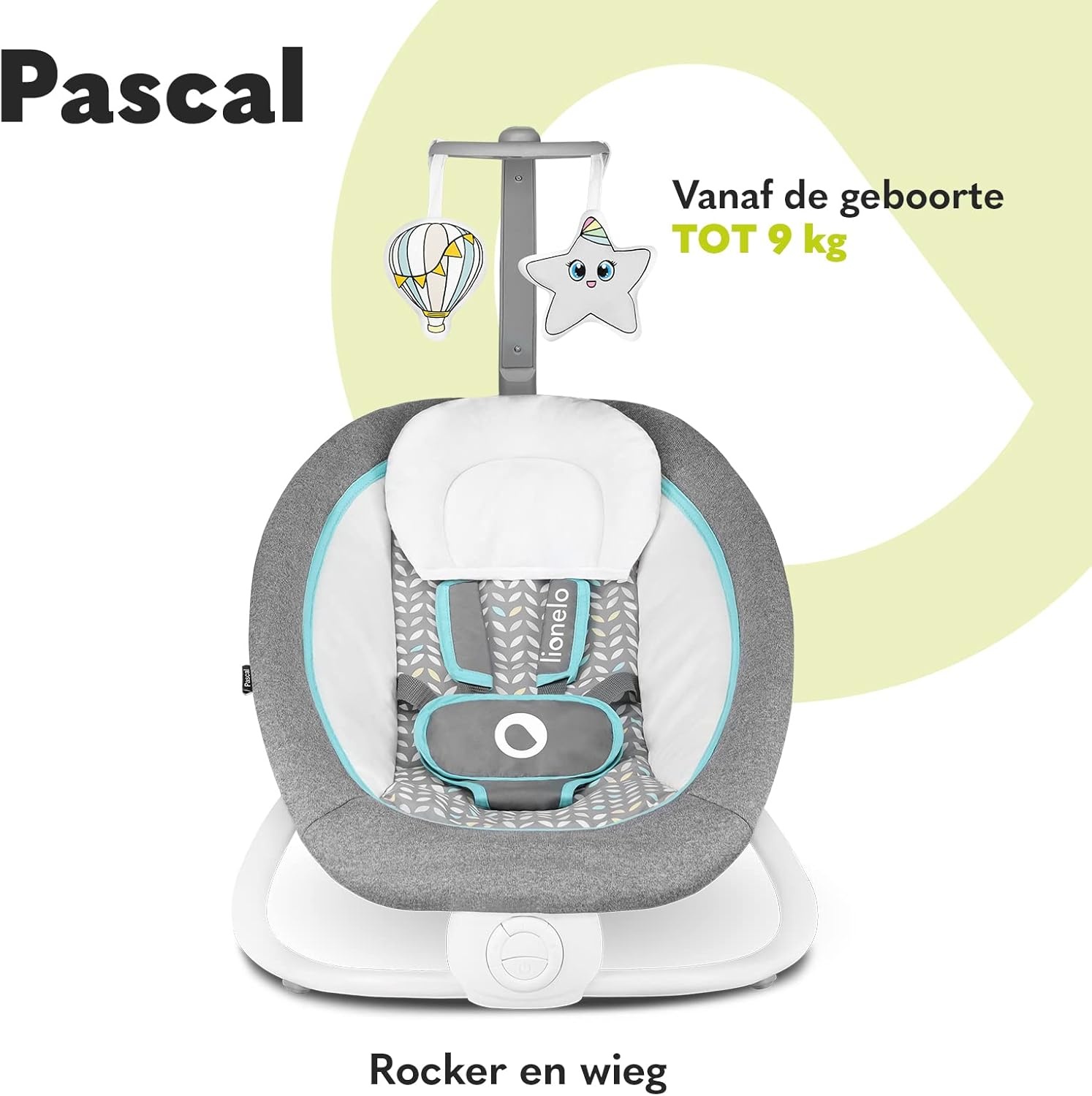 Wipstoel & Babyschommel Lionelo Pascal - 29% Korting