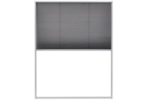 Plissé Raamhor 80x100 cm Aluminium - 66% Korting!
