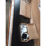 vidaXL Tv-meubel met LED-verlichting 40,5x30x102 cm zwart
