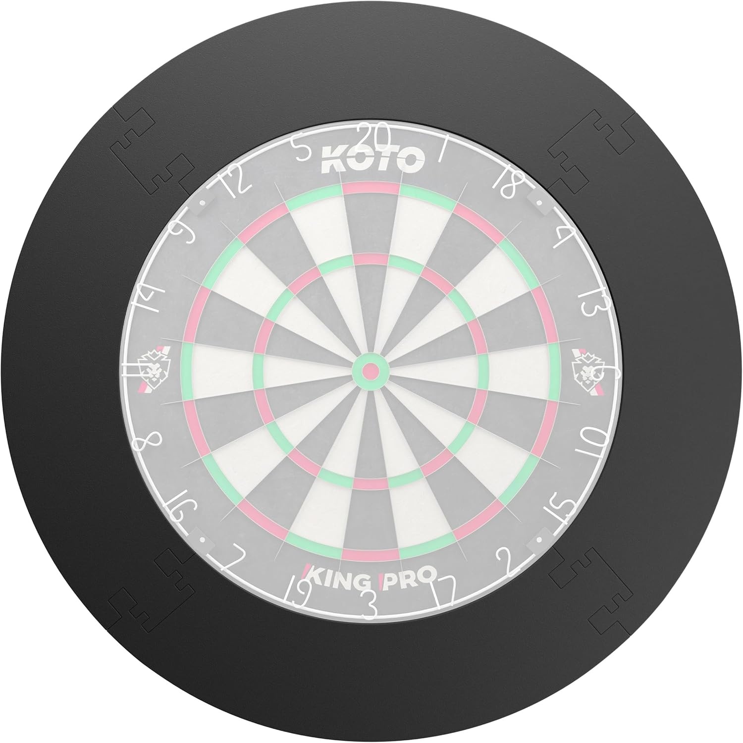 KOTO Dart Surround: 4 Delen, Beschermt Muren - 41% Korting!