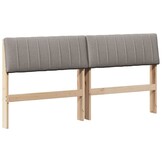 Hoofdbord Taupe 150cm Grenenhout - 76% Korting
