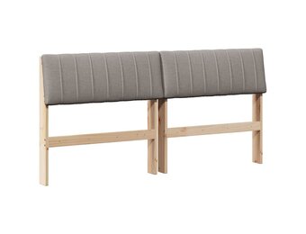 Hoofdbord Taupe 150cm Grenenhout - 76% Korting