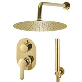 VidaXL Douchesysteem RVS Goudkleurig - 66% Korting