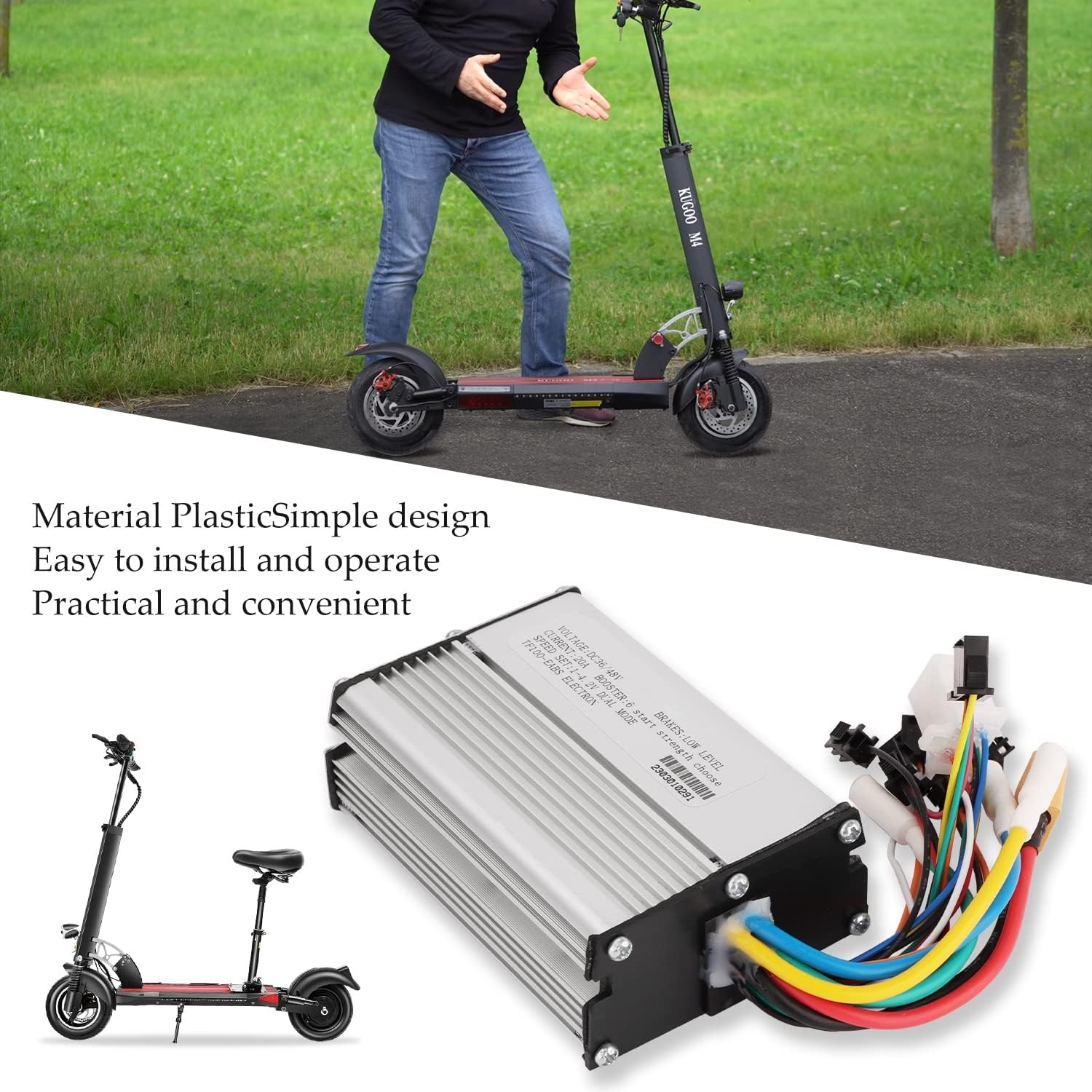 Scooter Controller 48V 20A voor Kugoo M4/M4 PRO - 35% Korting