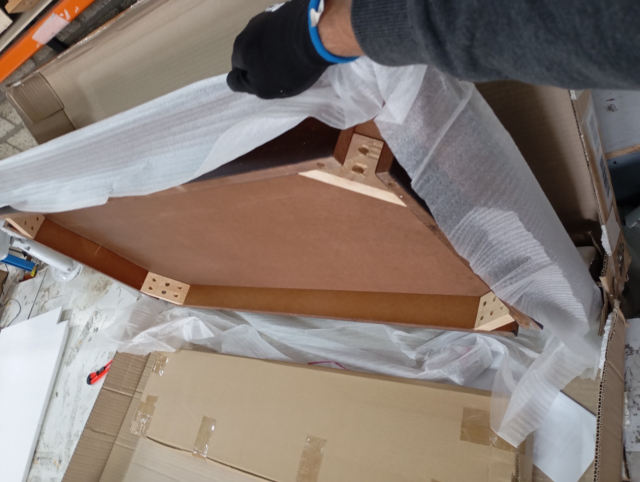 Bruine Houten Bartafel - 75% Korting!