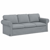 vidaXL Bank 180cm Lichtgrijs Metaal | 35% Korting