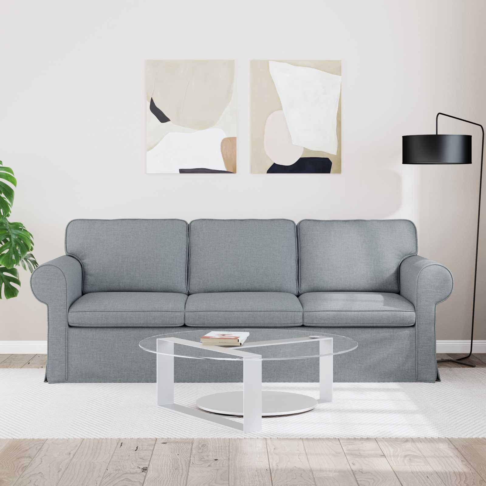 vidaXL Bank 180cm Lichtgrijs Metaal | 35% Korting