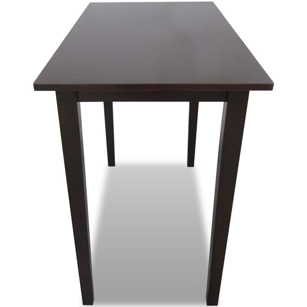 Bruine Houten Bartafel - 75% Korting!