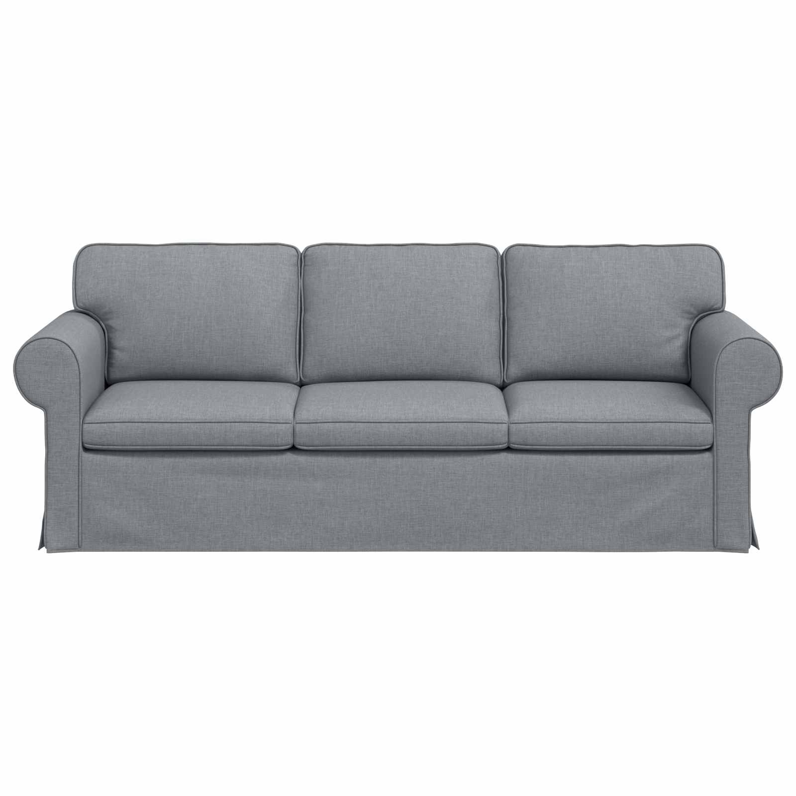 vidaXL Bank 180cm Lichtgrijs Metaal | 35% Korting