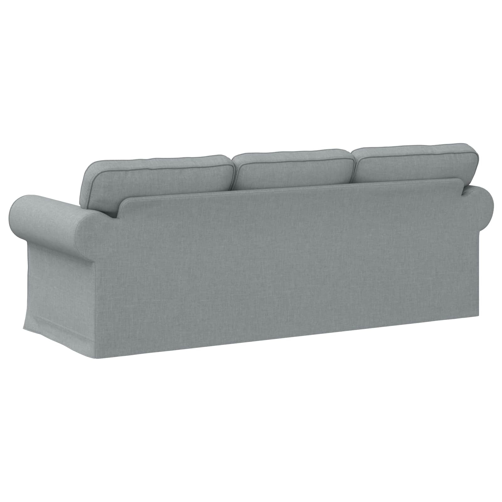 vidaXL Bank 180cm Lichtgrijs Metaal | 35% Korting