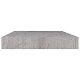 vidaXL Zwevend Wandschap Betongrijs (40x23x3.8cm) - 63% Korting!