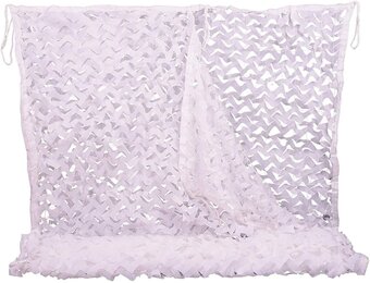 Camouflagenet Camo Net Camouflage Netten Weiß 4M x 5M Army Militair Netten Bulkbroodje Jungle Militaire Gaas Net voor Zonnescherm Decoratie Jacht Jaloezie Schieten Camping