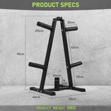 Halterblokken Rek 250kg - 40% Korting!