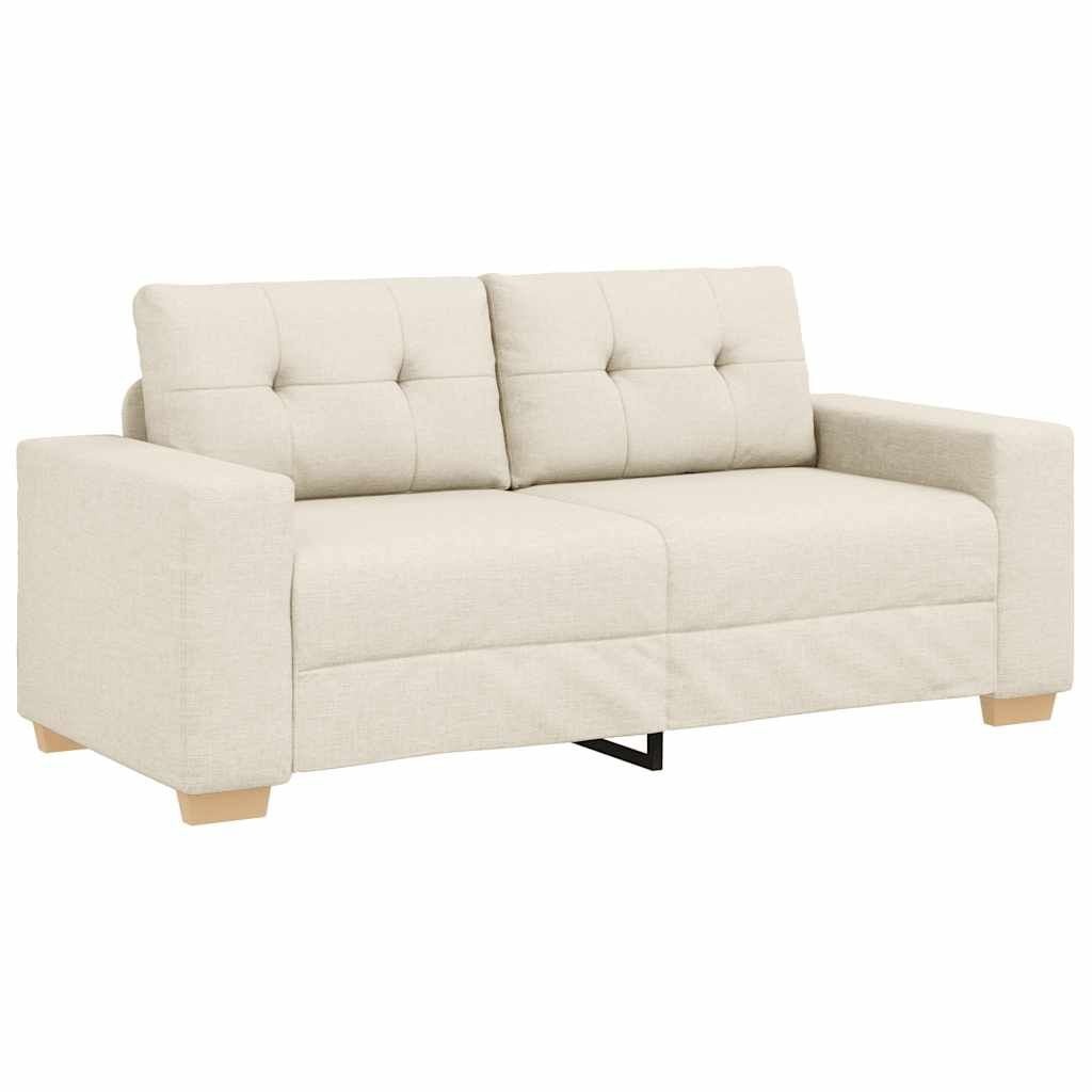 vidaXL Loveseat Bank Linnen 140 cm