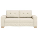 vidaXL Loveseat Bank Linnen 140 cm