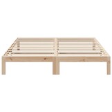 vidaXL Bedframe zonder matras massief grenenhout 180x200 cm