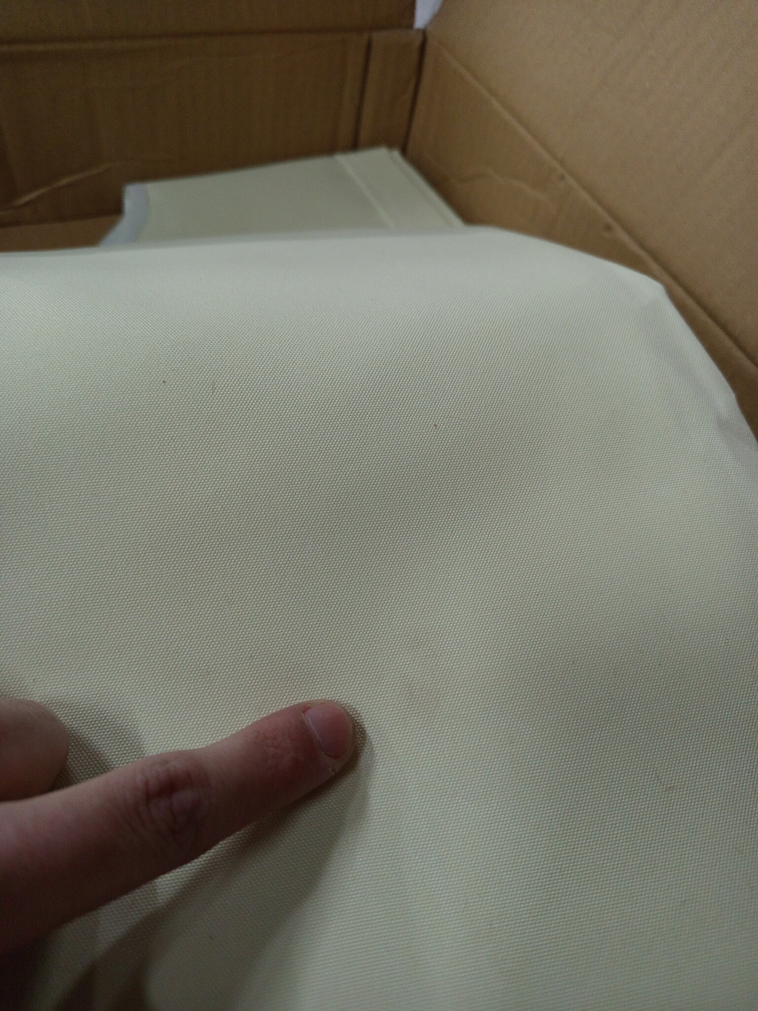 vidaXL Luifeldoek Canvas Crème 3x2.5m - 64% Korting!