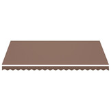 VidaXL Vervangingsdoek Luifel 4.5x3m Bruin - 56% Korting!