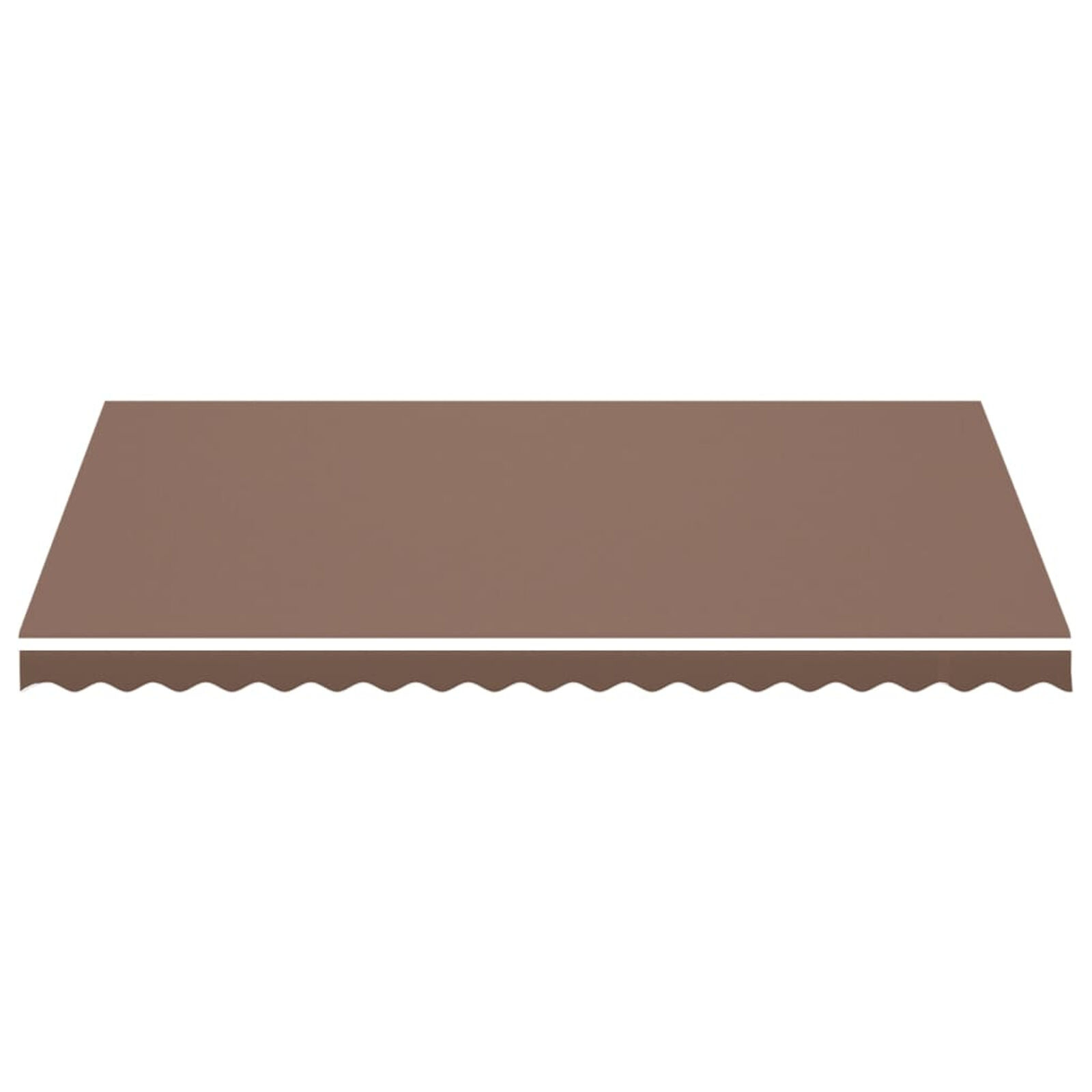 VidaXL Vervangingsdoek Luifel 4.5x3m Bruin - 56% Korting!